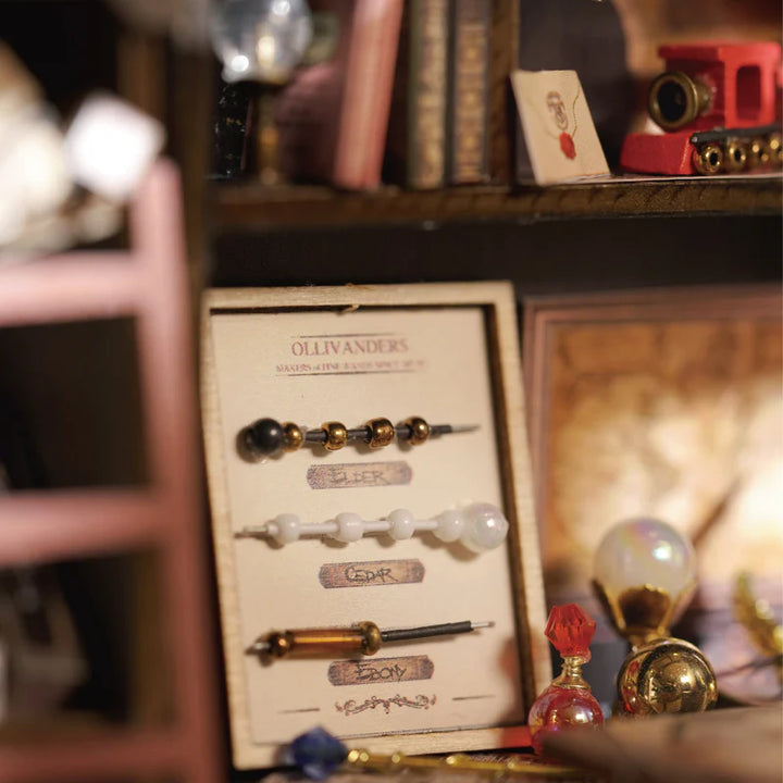 Kit de maison miniature avec baguette magique Rokrgeek