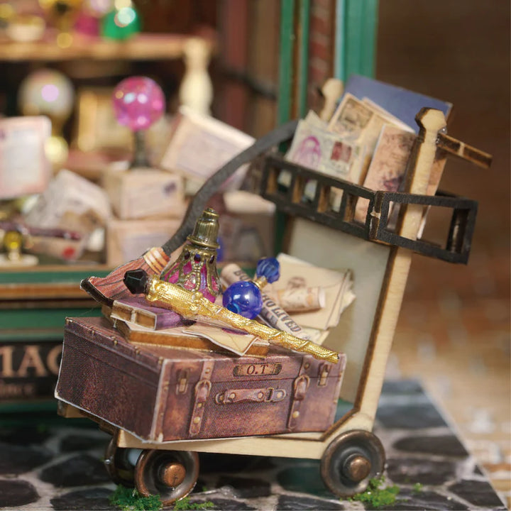 Kit de maison miniature avec baguette magique Rokrgeek