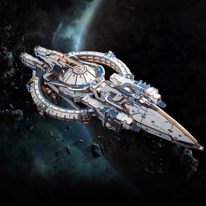 Rokrgeek 3. Puzzle 3D en bois Battleship Body Problem