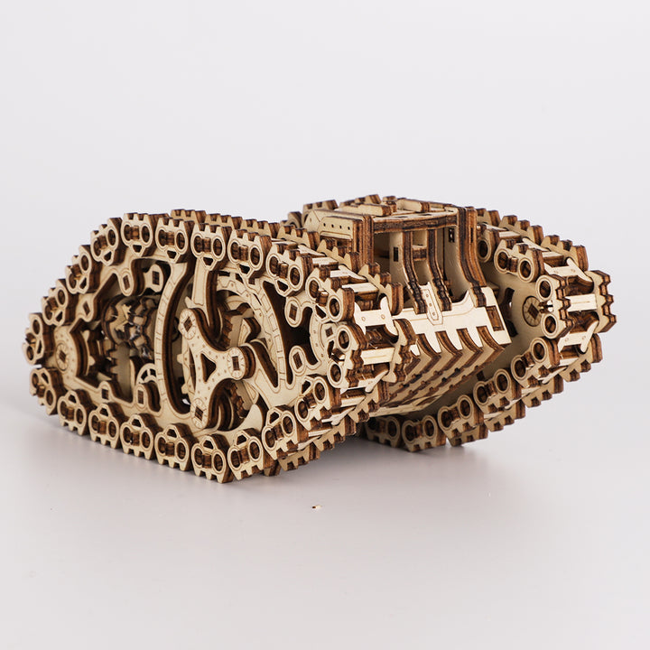 Puzzle 3D en bois Rokrgeek Mark 1 Steam Tank