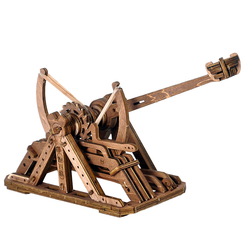 Rokrgeek Stone Thrower 3D Wooden Puzzle