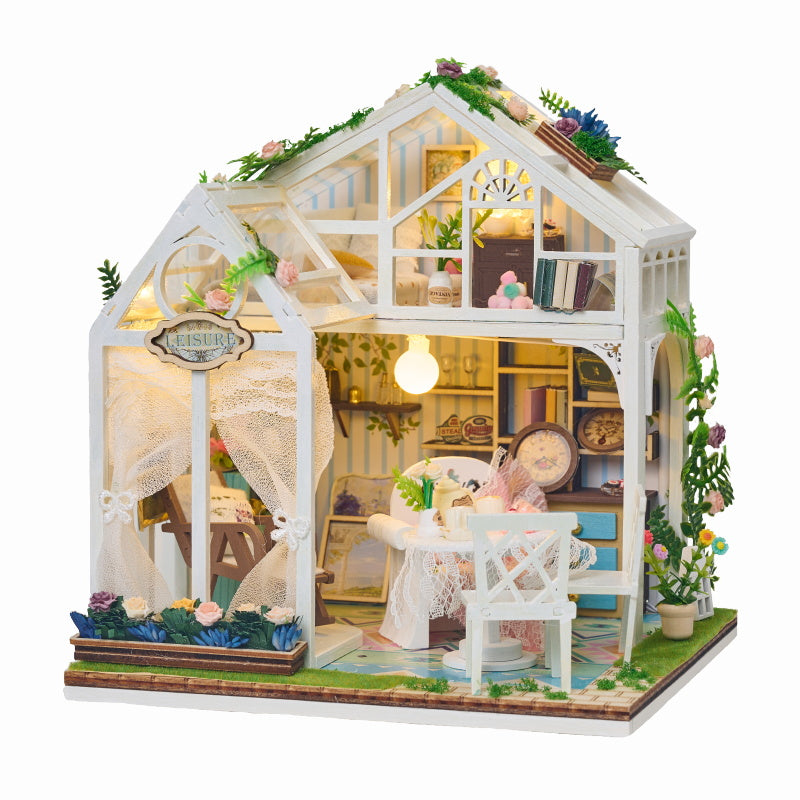 FLORAL RETREAT DIY MINIATURE HOUSE KIT