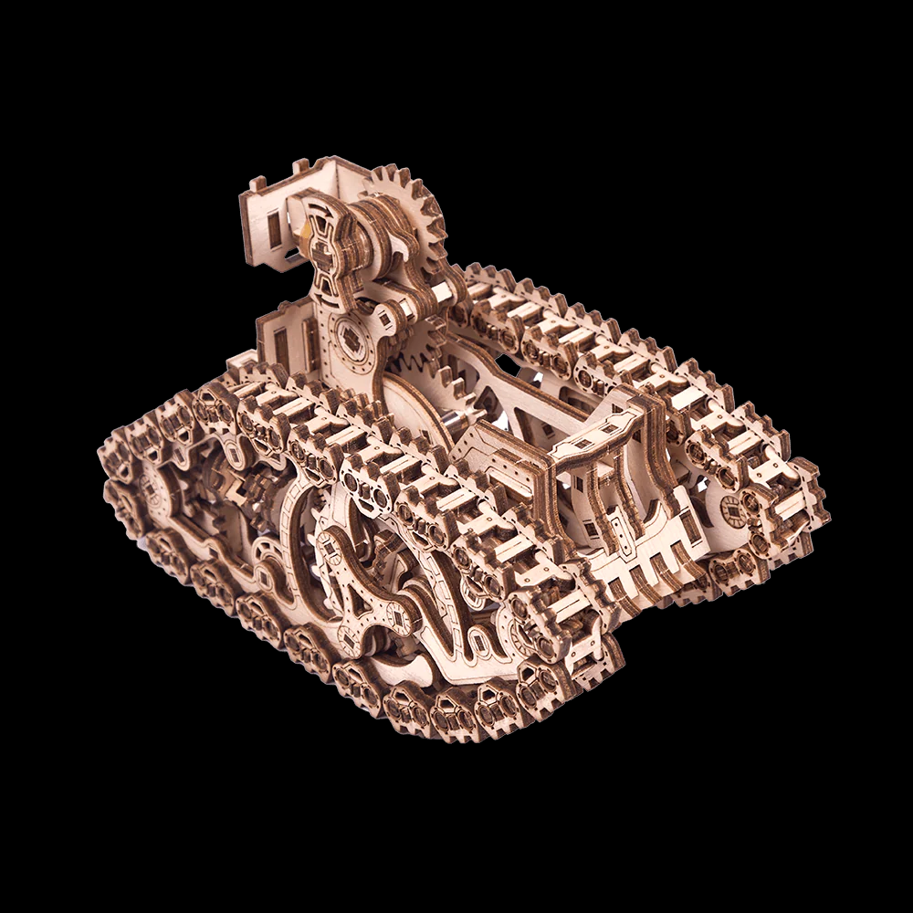 Puzzle 3D en bois Rokrgeek Mark 1 Steam Tank