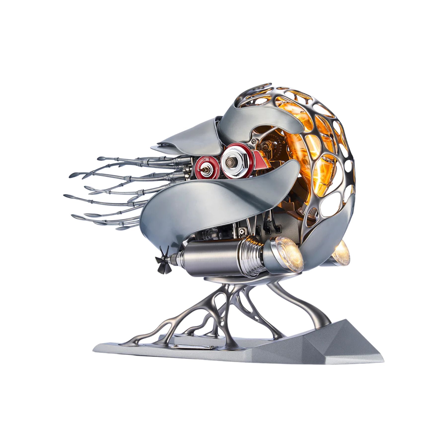 Rokrgeek Mechanical Metal Nautilus Model DIY 3D Puzzle
