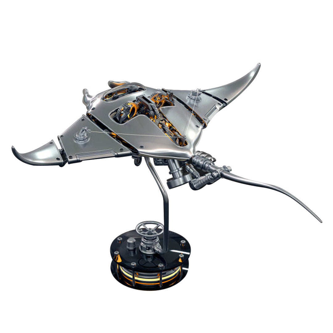 Rokrgeek Innovative Manta Ray Mechanical 3D Metal Model