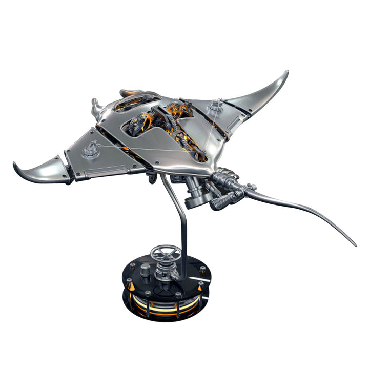 Rokrgeek Innovative Manta Ray Mechanical 3D Metal Model