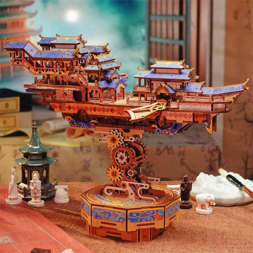 Rokrgeek Wind Voyager 3D-Holzpuzzle