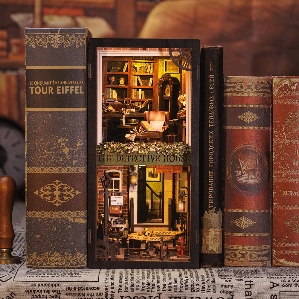 Rokrgeek Rose Detective Agency DIY Booknook Kit