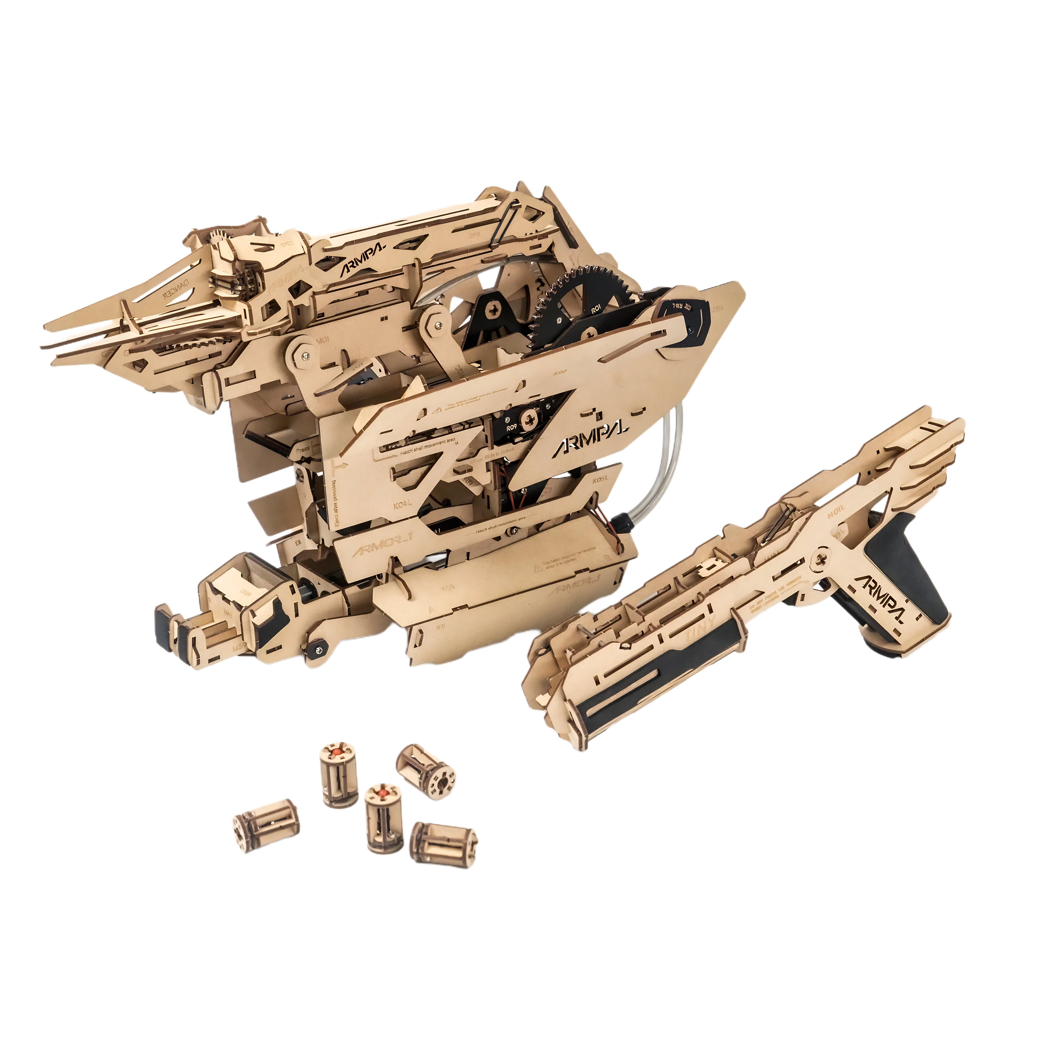 Rokrgeek Destroyer II, machine à tir rapide