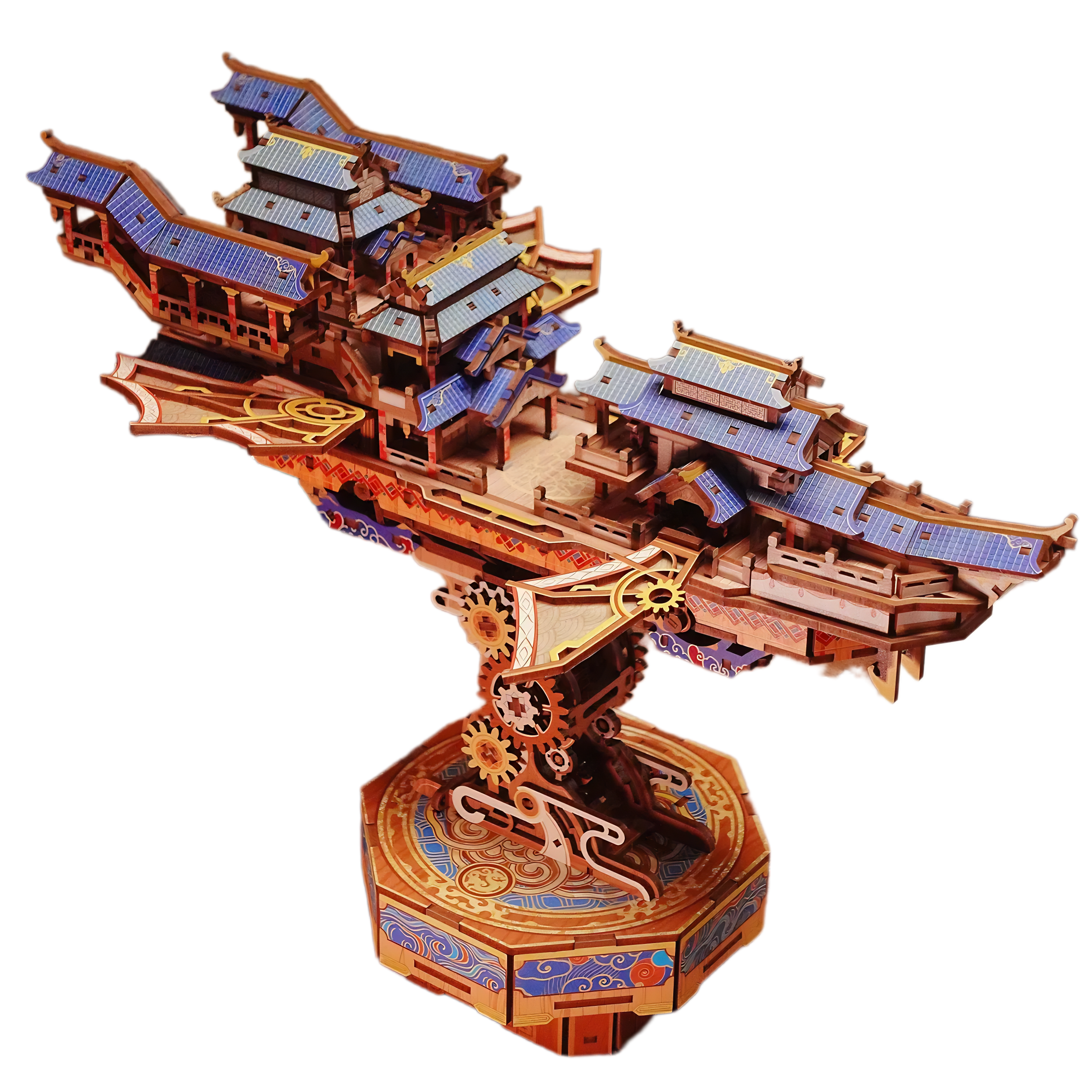 Rokrgeek Wind Voyager 3D-Holzpuzzle