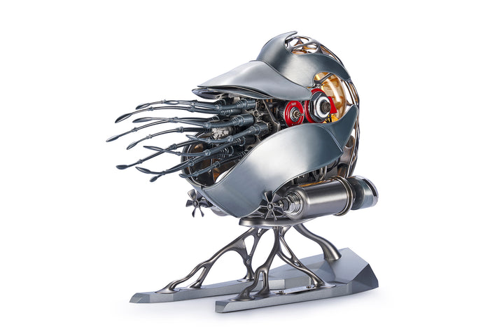 Rokrgeek Mechanical Metal Nautilus Model DIY 3D Puzzle