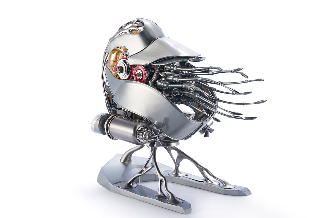 Rokrgeek Mechanical Metal Nautilus Model DIY 3D Puzzle