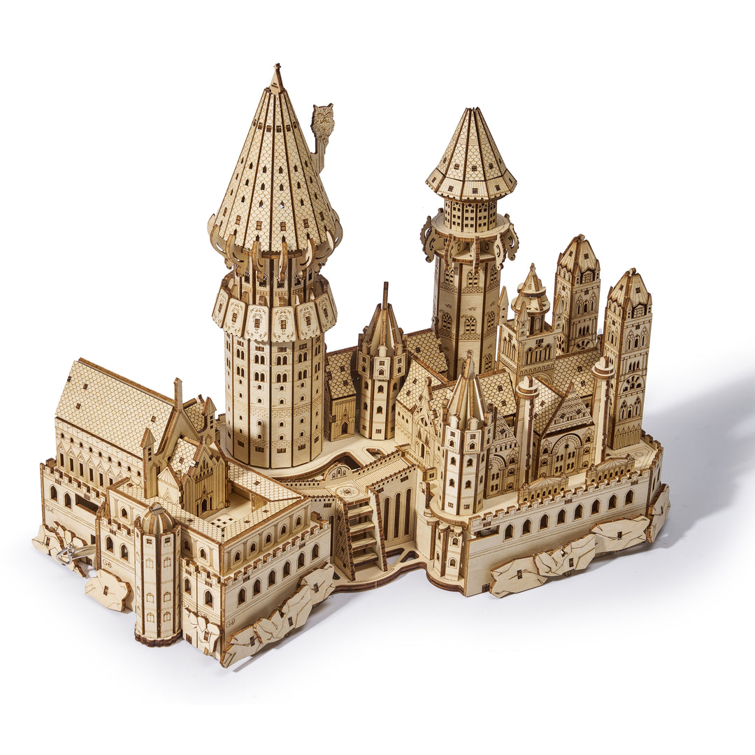 Rokrgeek Magic School Spieluhr 3D-Holzpuzzle