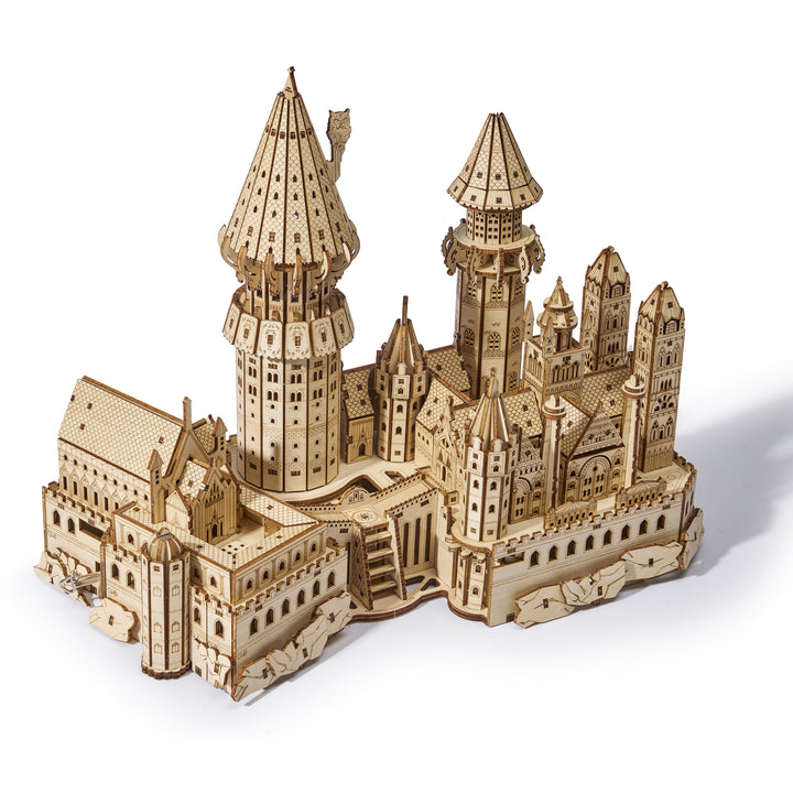 Rokrgeek Magic School Spieluhr 3D-Holzpuzzle