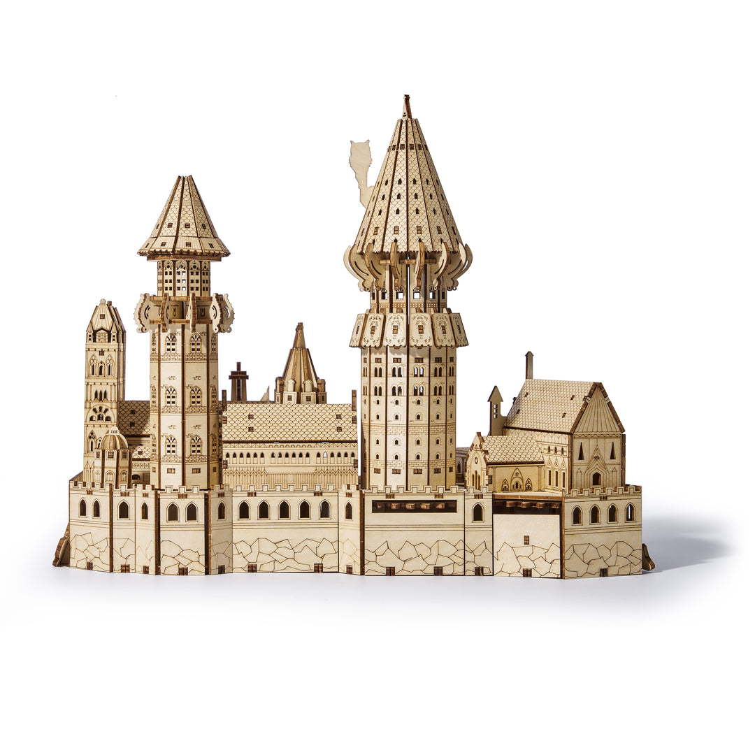 Rokrgeek Magic School Spieluhr 3D-Holzpuzzle