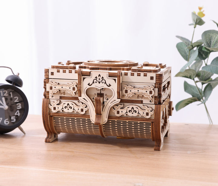 Rokrgeek Treasure Box 3D Wooden Puzzle