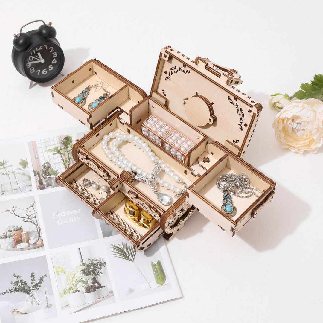 Rokrgeek Treasure Box 3D Wooden Puzzle