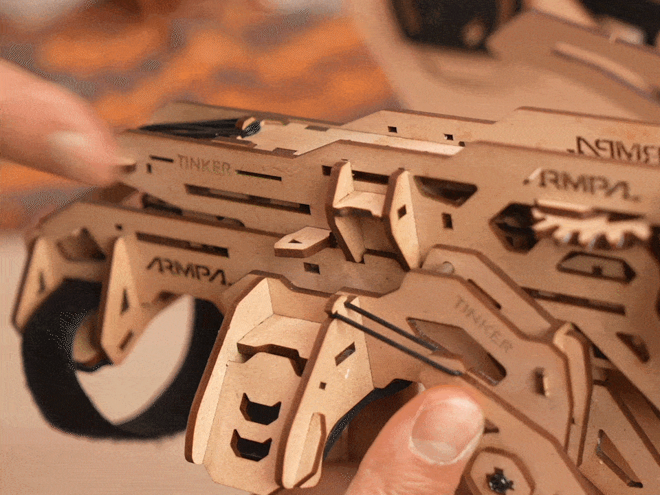 Rokrgeek Destroyer II, machine à tir rapide