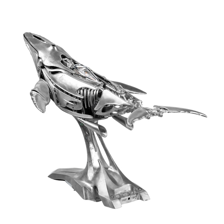 Rokrgeek Humpback Whale Mechanical Metal Model 3D Puzzle