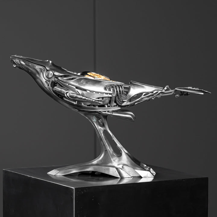Rokrgeek Humpback Whale Mechanical Metal Model 3D Puzzle