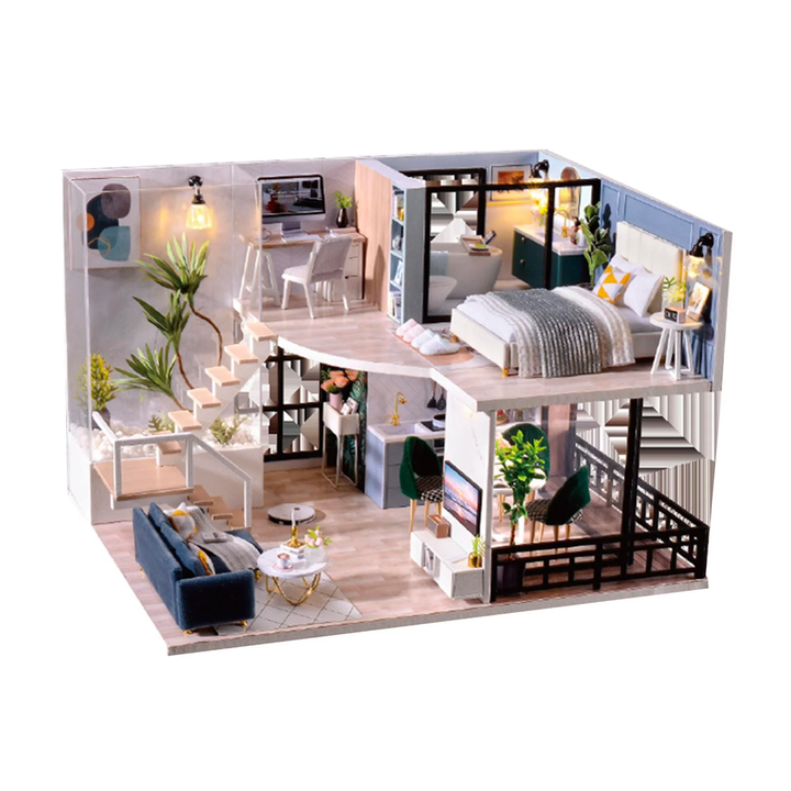 Rokrgeek Happy Time DIY Miniature House Kit