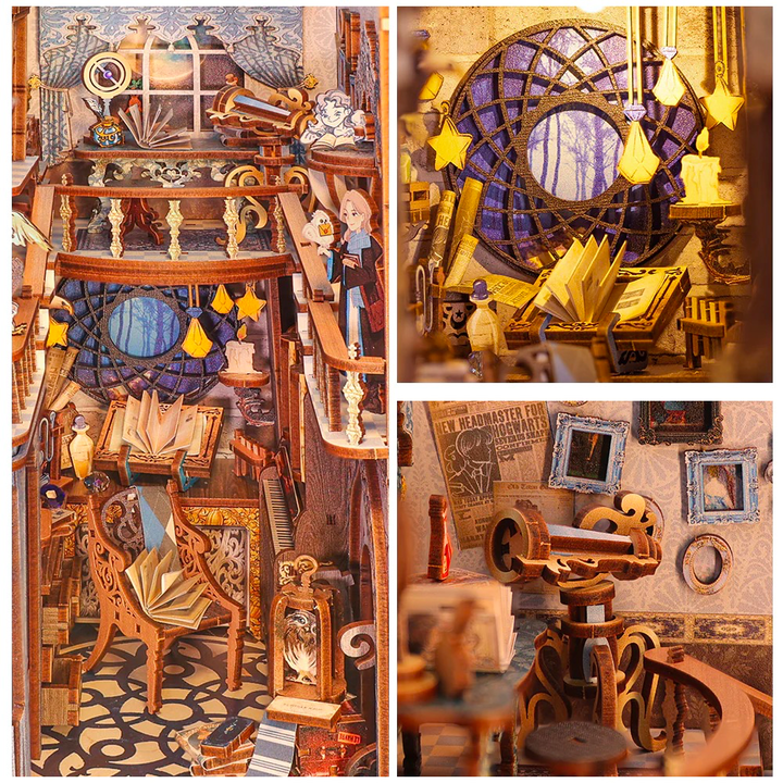 Rokrgeek Nebula Rest Room DIY Book Nook