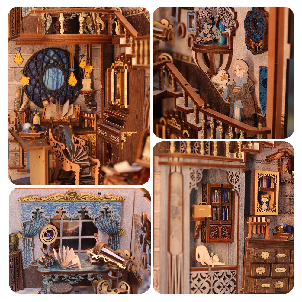 Rokrgeek Nebula Rest Room DIY Book Nook