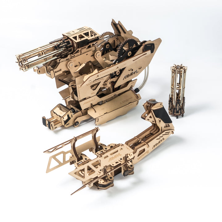 Mitrailleuse à tir rapide Rokrgeek Destroyer à 6 canons