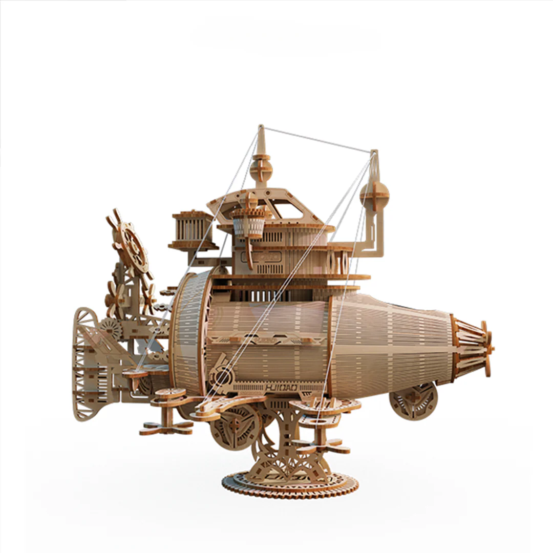 Puzzle 3D en bois Rokrgeek Star Speed Spaceship