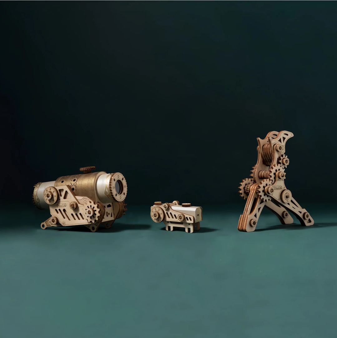 Rokrgeek Revolver Gun 3D Wooden Puzzle