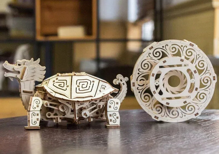 Rokrgeek Dragon Turtle 3D Wooden Puzzle