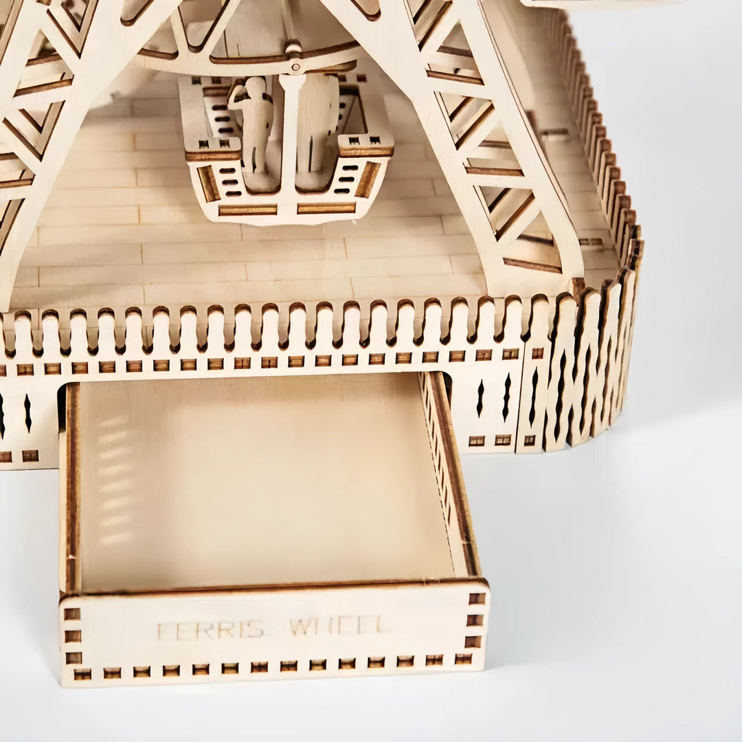 Rokrgeek Mechanical Ferris Wheel 3D Wooden Puzzle