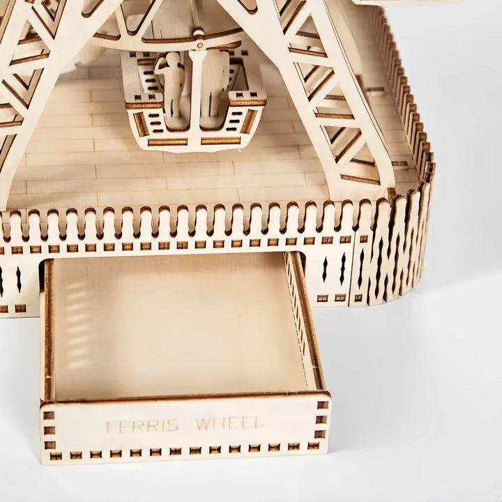 Rokrgeek Mechanical Ferris Wheel 3D Wooden Puzzle