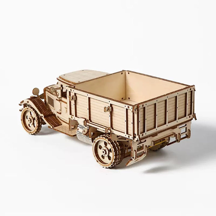 rokrgeek Retro Trucks wooden puzzle