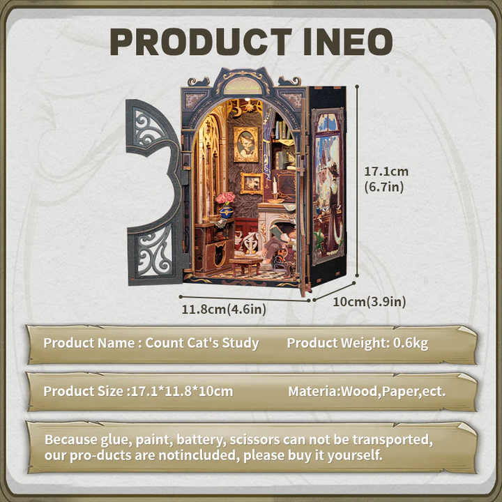 Le coin lecture du comte Cat de Rokrgeek