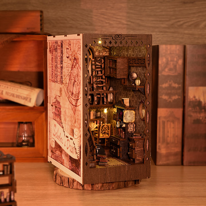 ROKRGEEK Vintage bookstore DIY BOOK NOOK