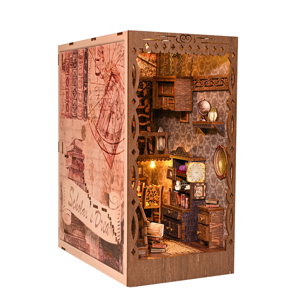 ROKRGEEK Vintage bookstore DIY BOOK NOOK