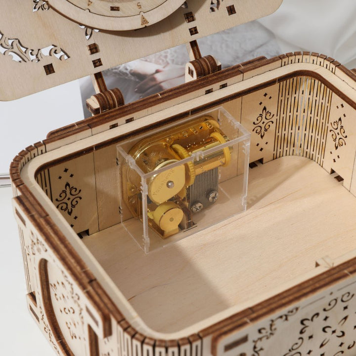 Rokrgeek Music Treasure Box 3d wooden puzzle