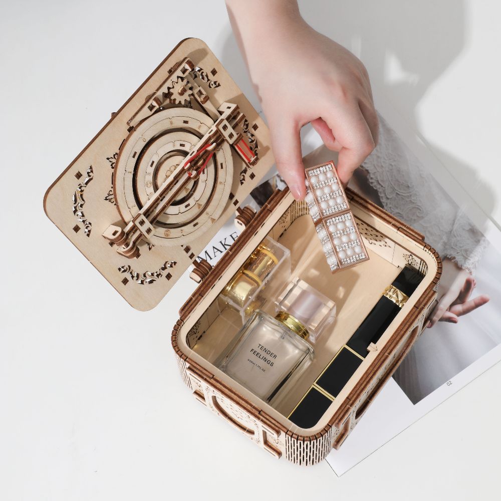 Rokrgeek Music Treasure Box 3d wooden puzzle