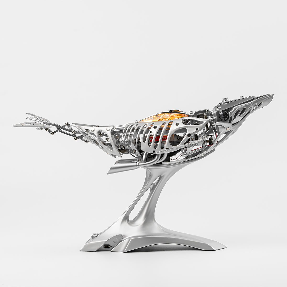 Rokrgeek Humpback Whale Mechanical Metal Model 3D Puzzle
