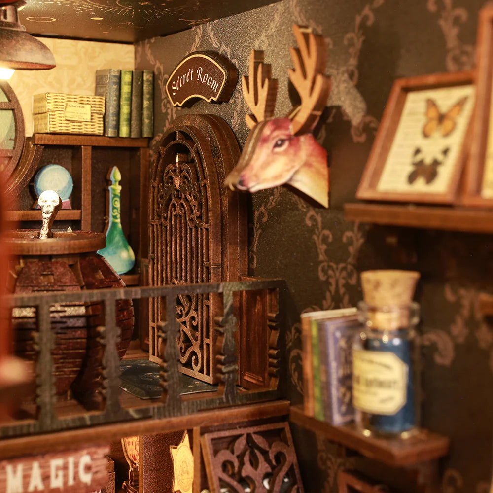 rokrgeek Magie Pharmacien DIY BOOK NOOK