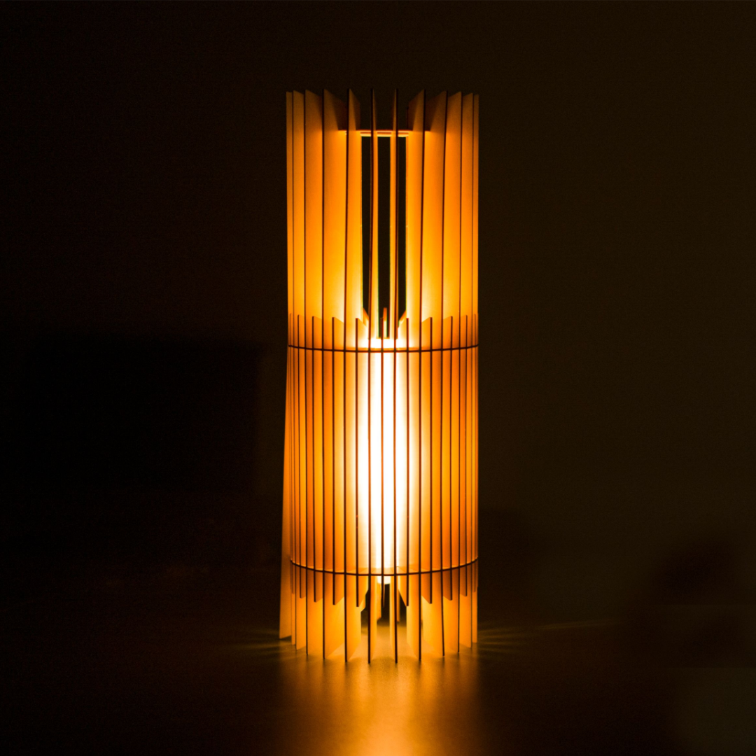 Rokrgeek Lamp 3D Wooden Puzzle