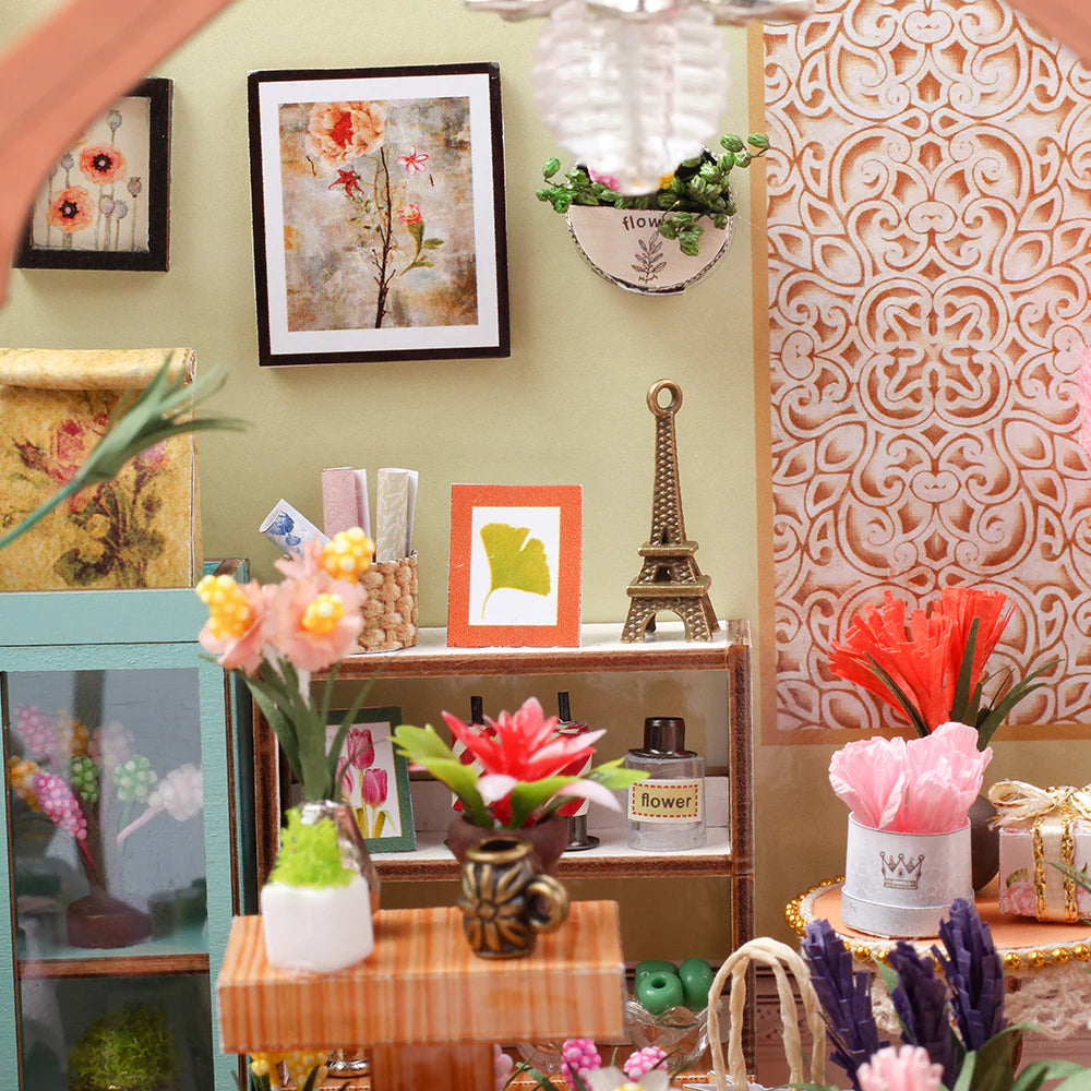 Kit de maison de poupée miniature Jenny's Greenhouse