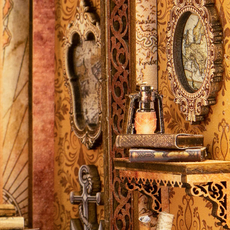 Rokrgeek Sailing Memory DIY Book Nook