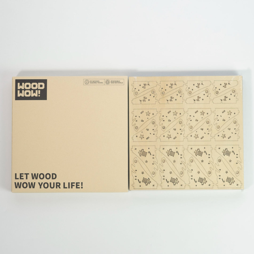 Puzzle en bois 3D Sapin de Noël Rokrgeek