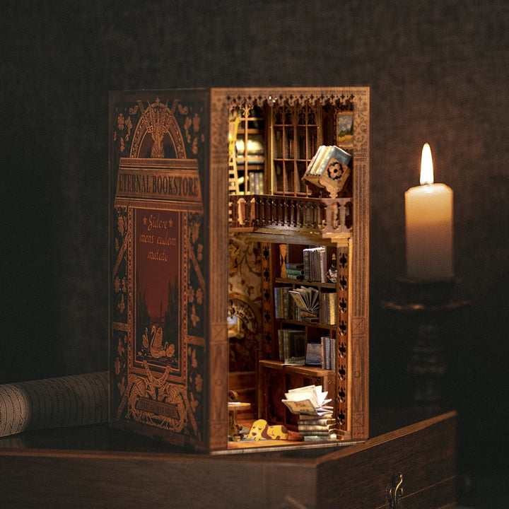 Rokrgeek Eternal Bookstore DIY Book Nook