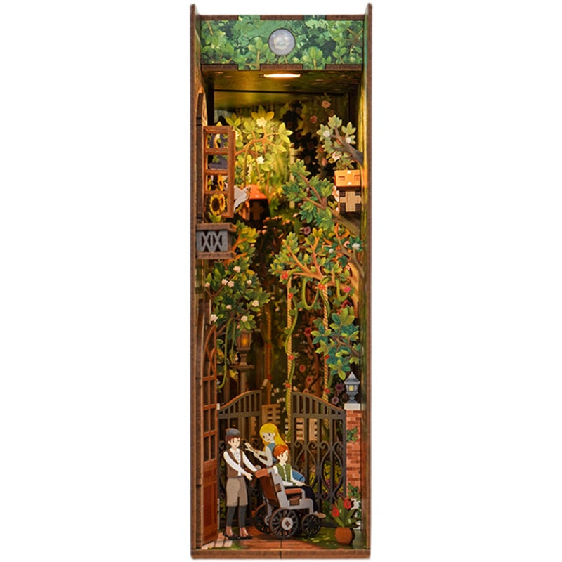 Kit d'insertion d'étagère de bricolage pour lampe à induction Secret Garden