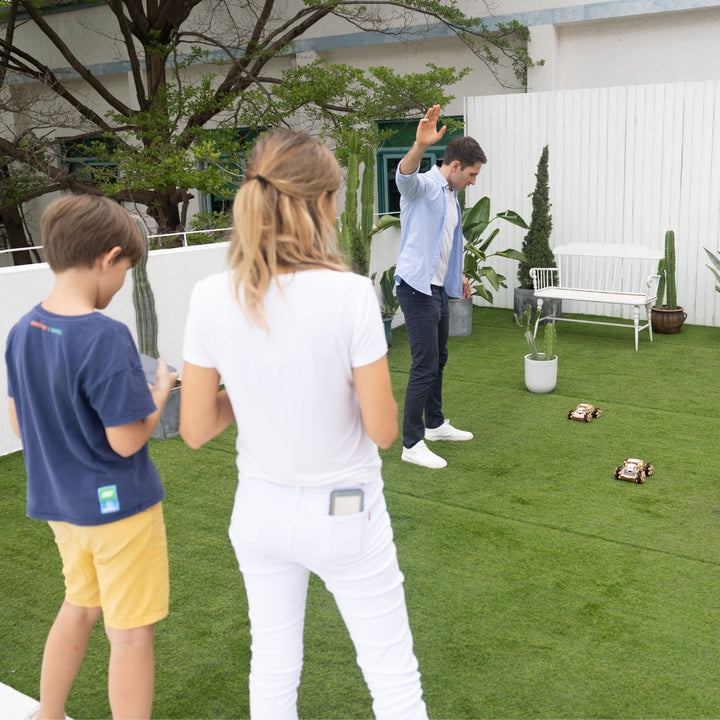 Woodenmaster 3D Holzpuzzle RC Omni Chariot