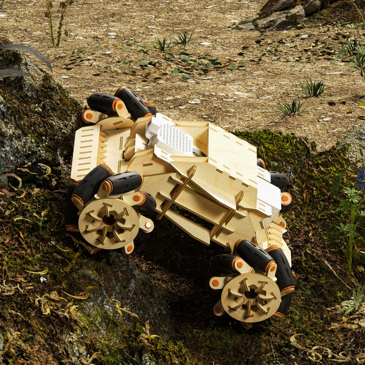Woodenmaster 3D Holzpuzzle RC Omni Chariot