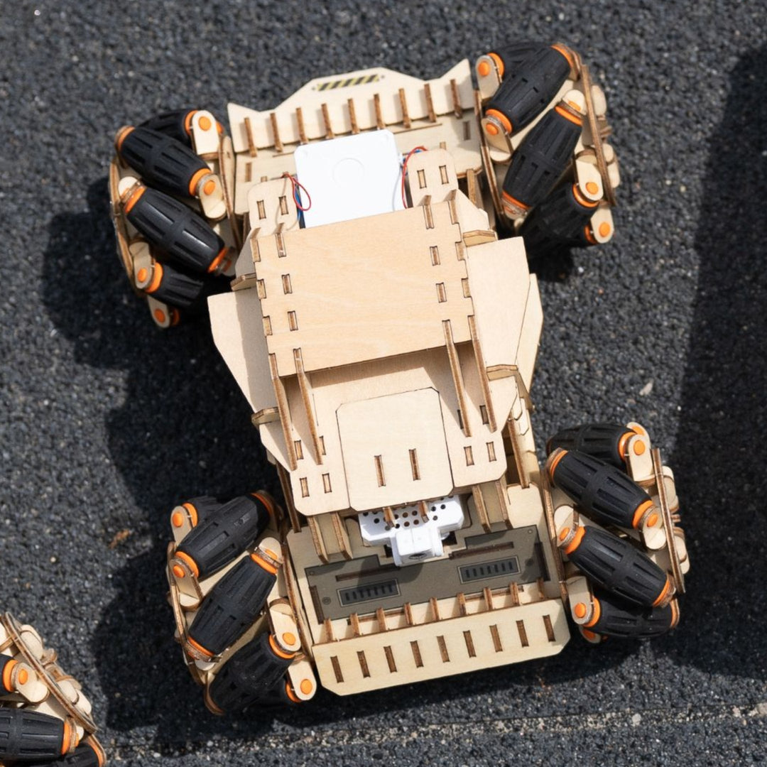 Woodenmaster 3D Holzpuzzle RC Omni Chariot